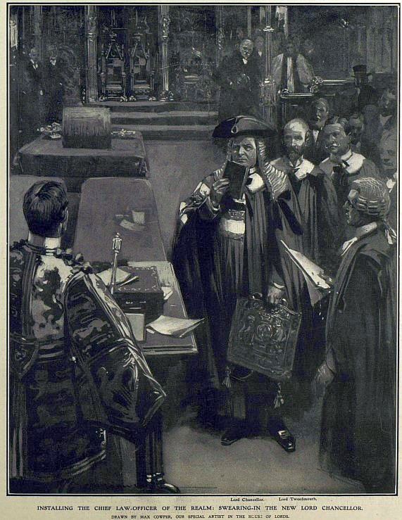 installing the chief law officer in Parliament